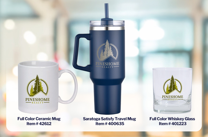 Custom Drinkware for Brand Visibility